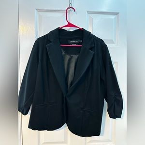 Black Torrid Fitted Blazer